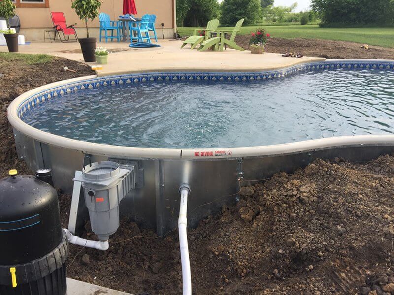 Crown Pool Affordable Semi Inground Pools In The Dfw Area