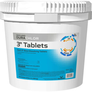 Durachlor 3-Inch Chlorine Tablets - 25lbs